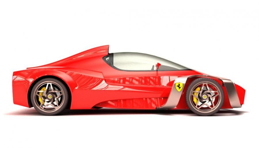  Ferrari Zobin Concept 2008 года  (фото 4 из 7)